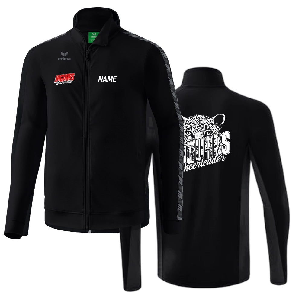 Jaguars Cheerleader Trainingsanzug Jacke Erima (Black)