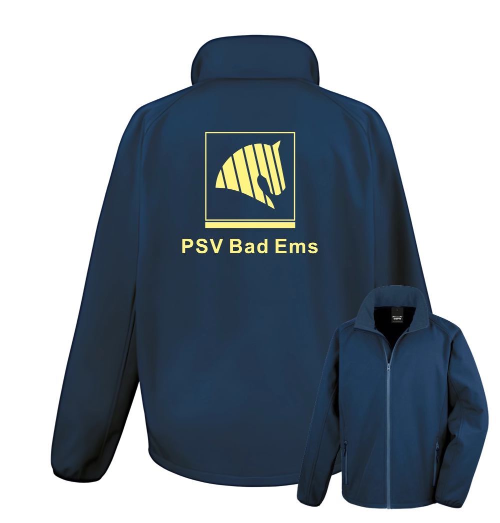 PSV Bad Ems Softshell Jacke (Navy)