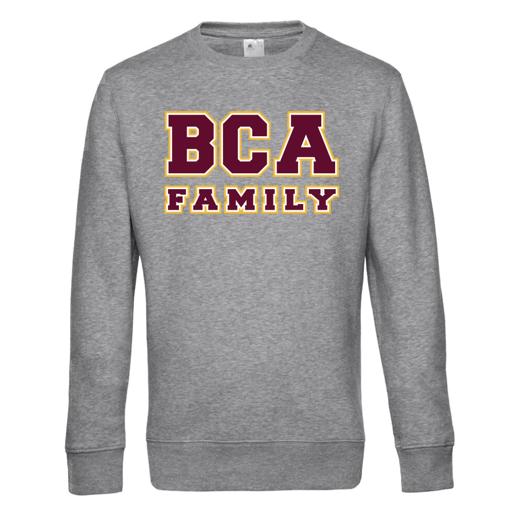 Berlin Cheer Athletics King Crew Neck Pullover (Heather Grey)