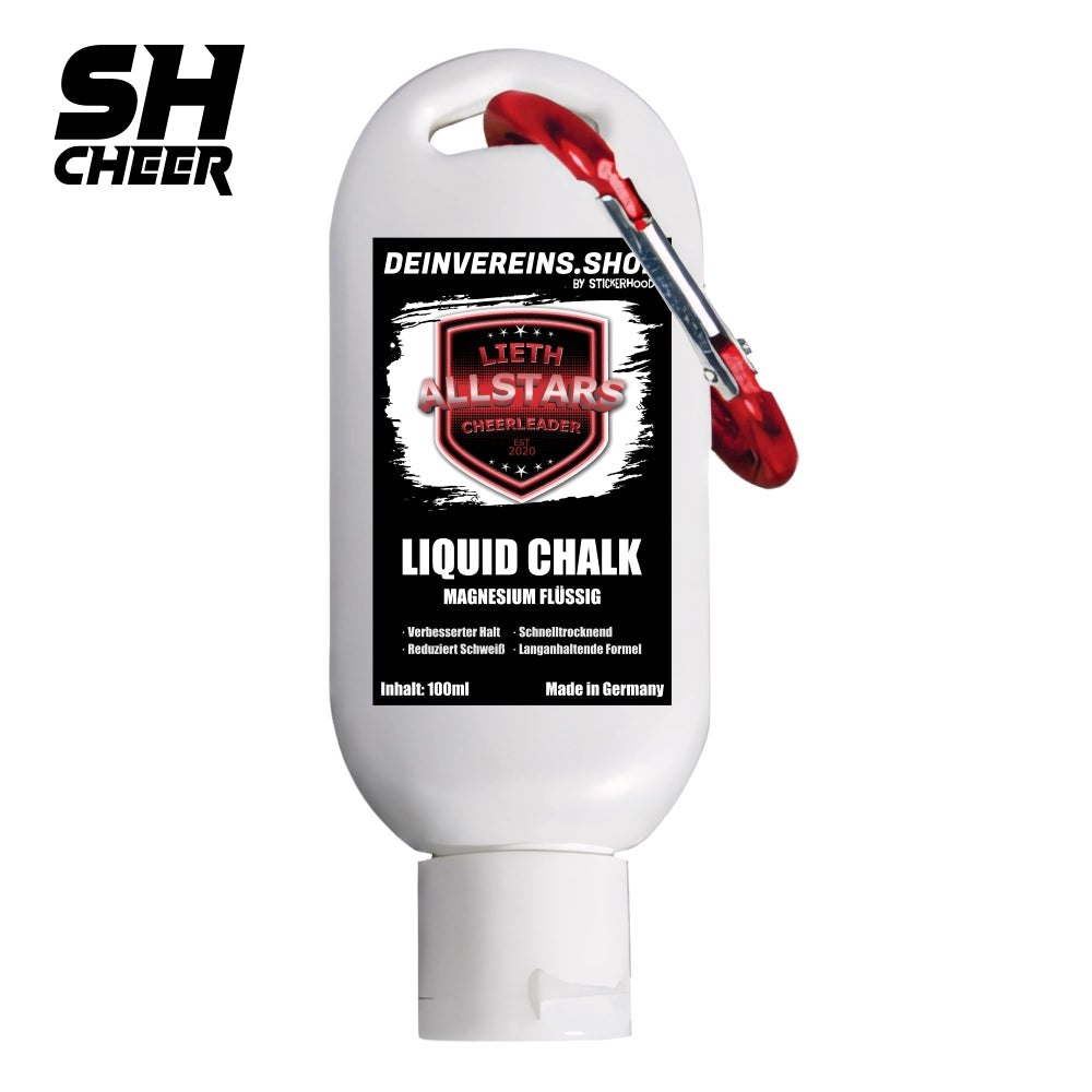 Lieth Allstars SHCheer Liquid Chalk Flüssigkreide 100ml mit Karabiner