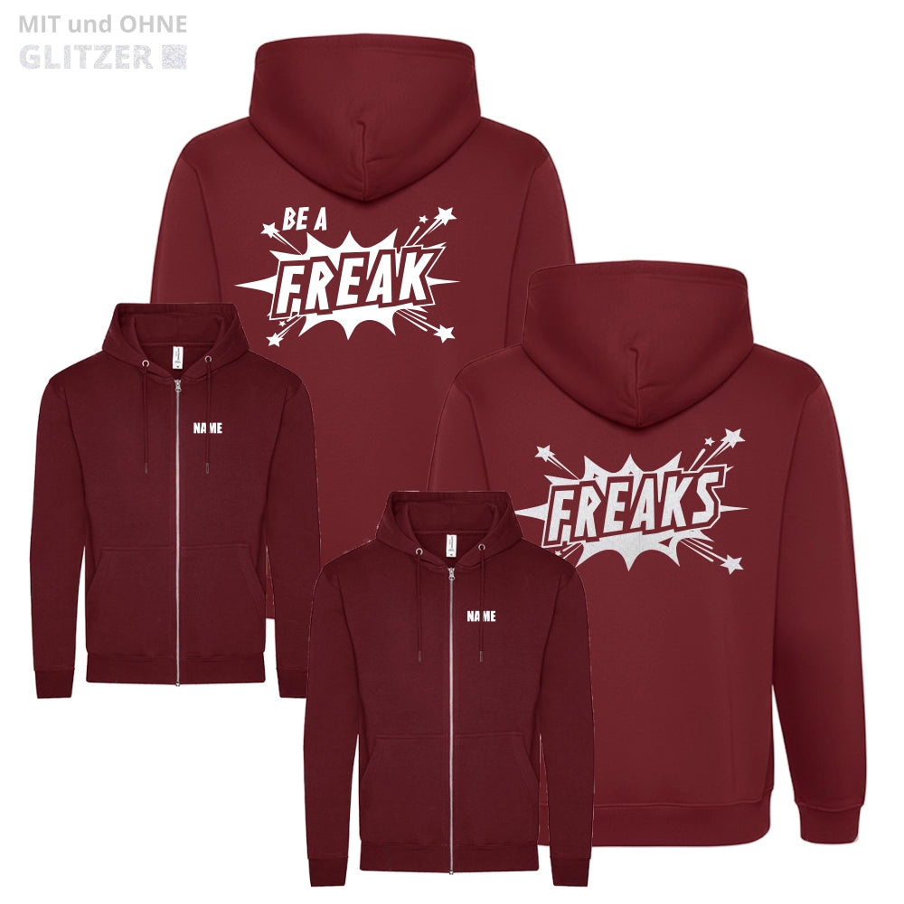 Freaks Cheerleader Zoodie (Burgundy)