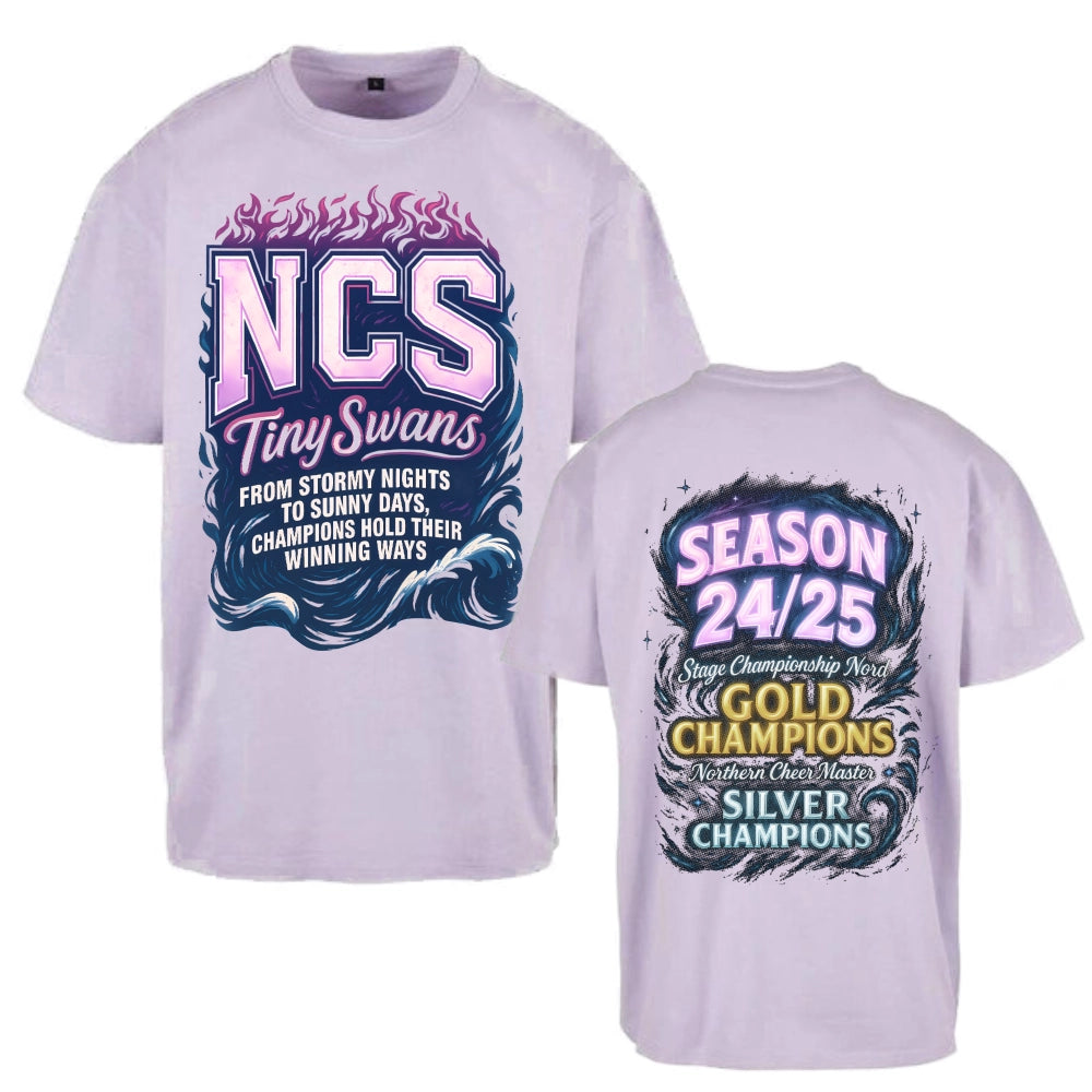 NCS Tiny Swans Shirt (Lavender)