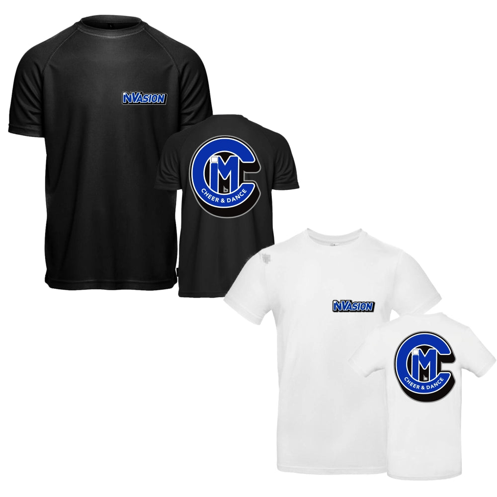 Cheer InMotion Trainingsshirt (Jet Black/Arctic White)