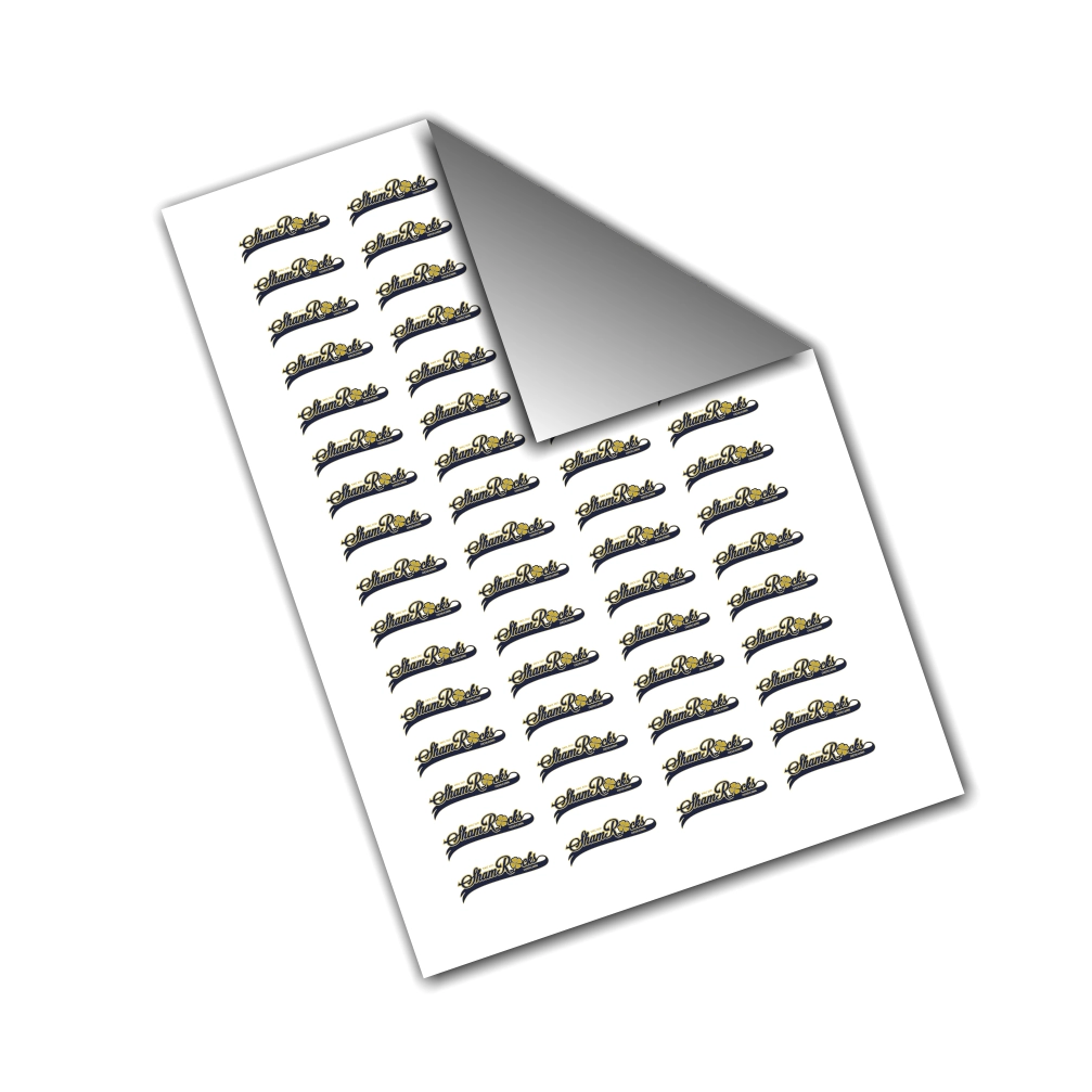 ShamRocks Cheerleader Tattoobogen (ca. 25 Stk)