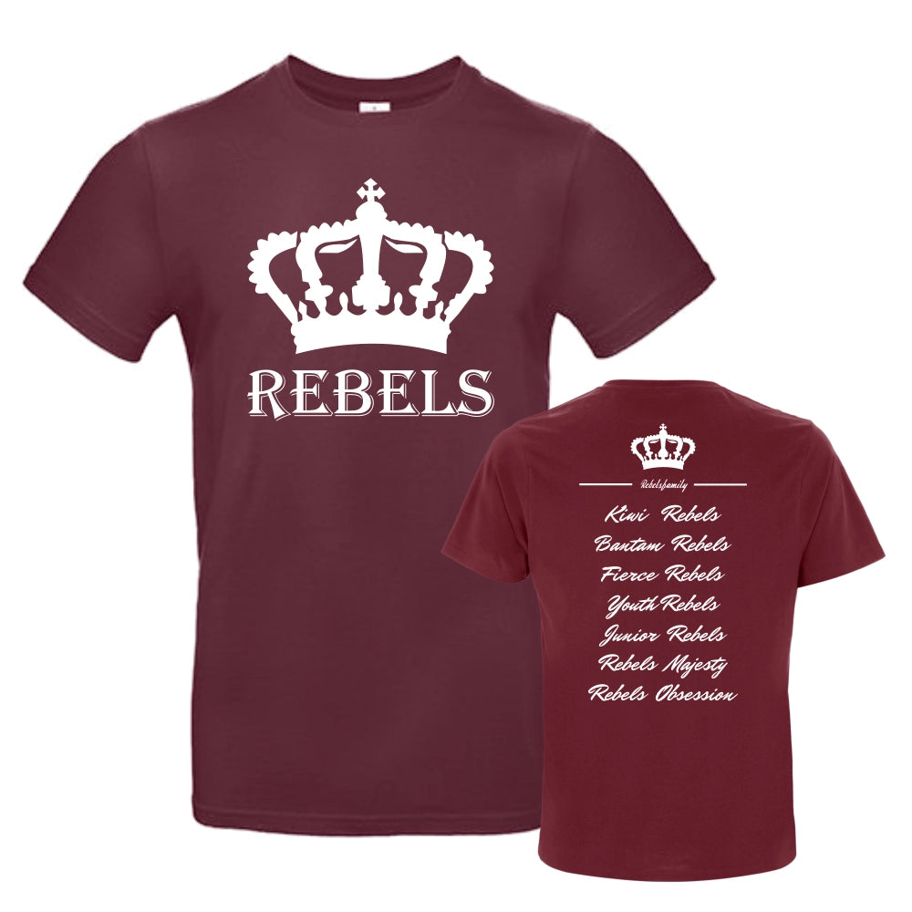 ASV Rebels T-Shirt (Burgundy)