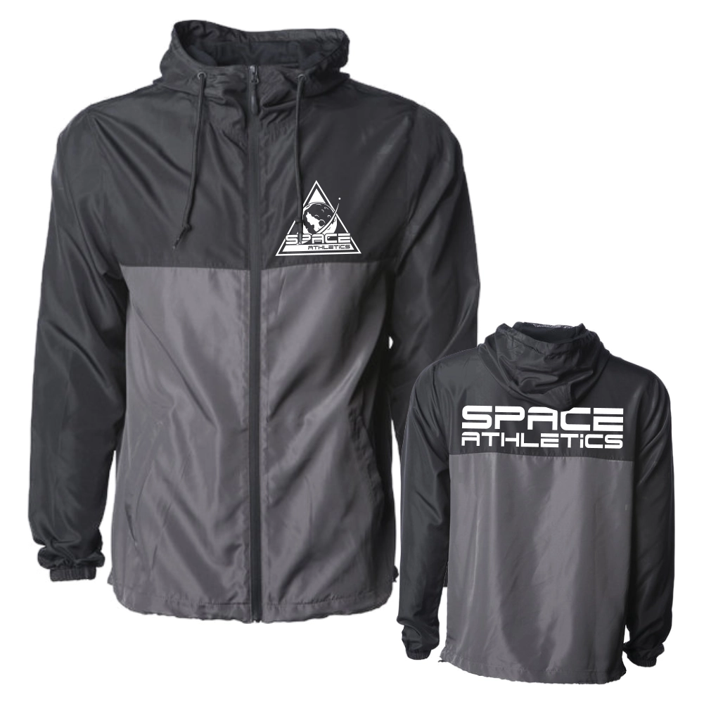 Space Athletics Regenjacke (Black/Graphite/Black)