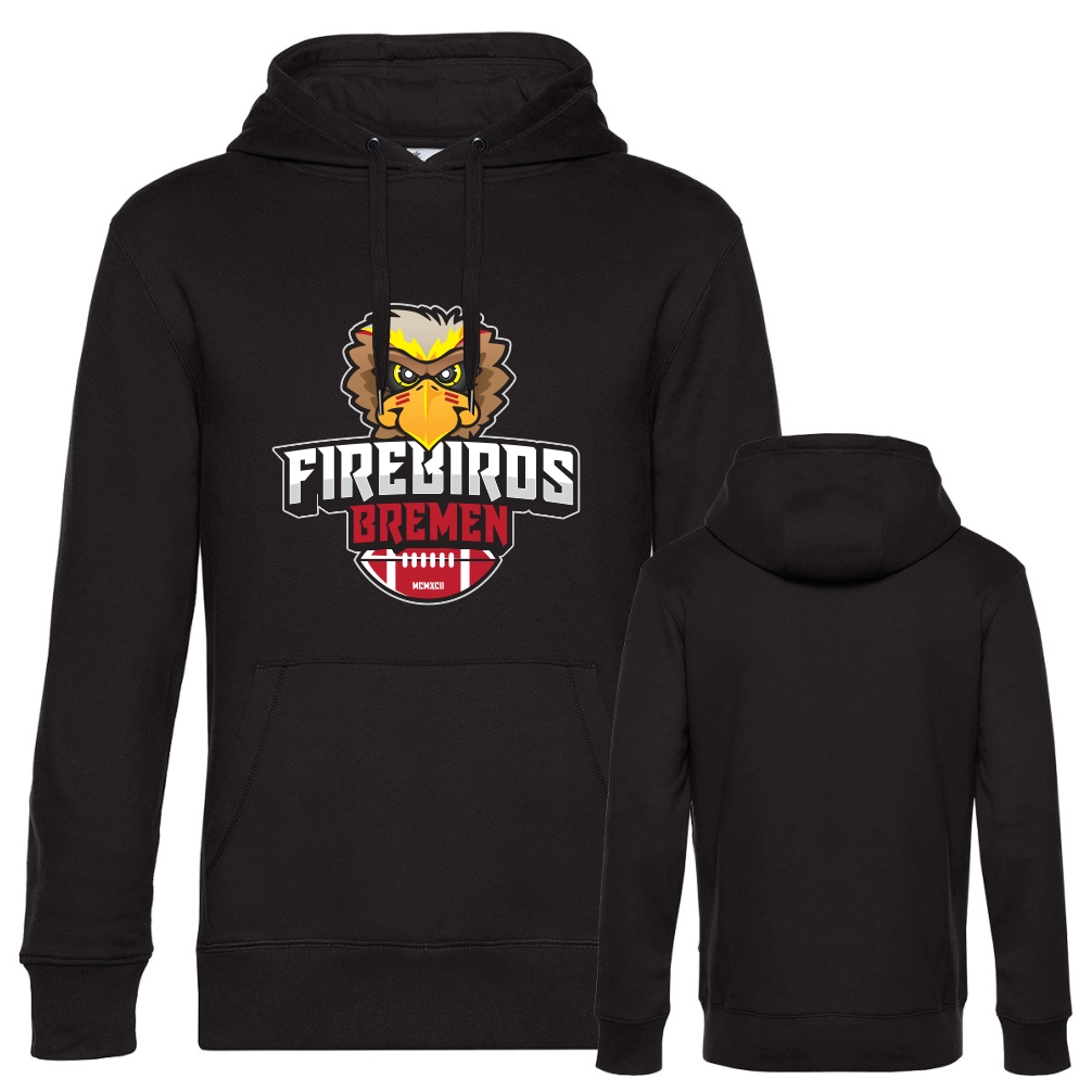 Bremen Firebirds Football Basic Hoodie (Deep Black)