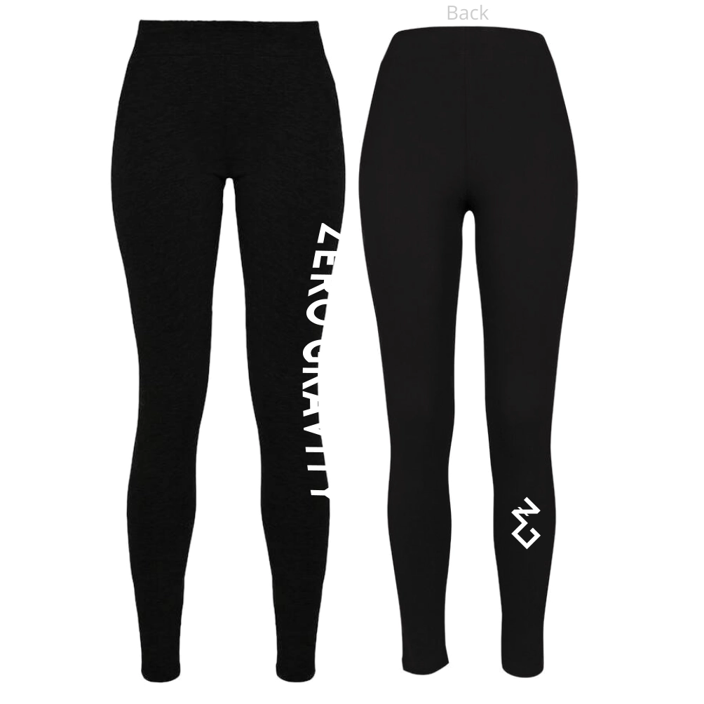 Zero Gravity Pole Dance Leggings (Jet Black)