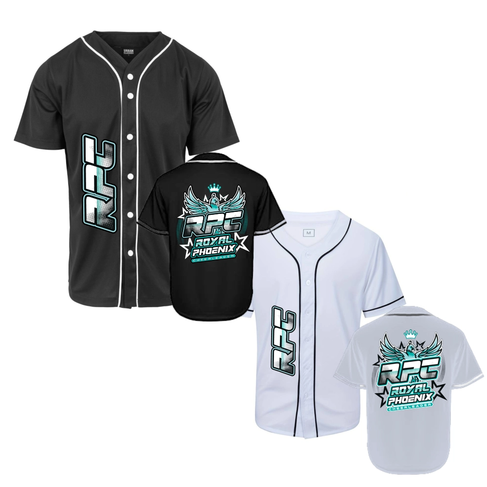 Royal Phoenix Jersey (Black/White)