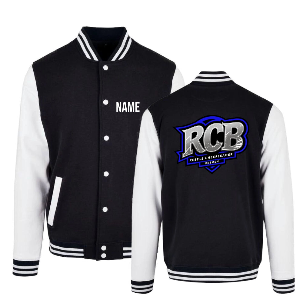 Rebels Bremen Collegejacke (Black/White)