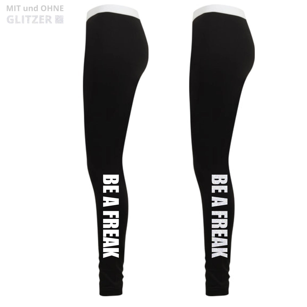 Freaks Cheerleader Leggings (Black)