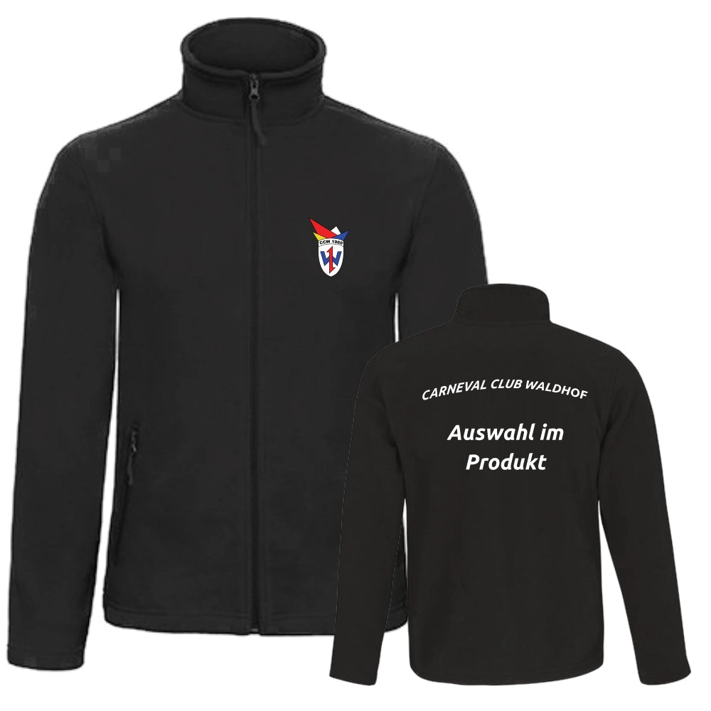 Geschützt: CCW Carneval Club Waldhof Fleecejacke (Black)
