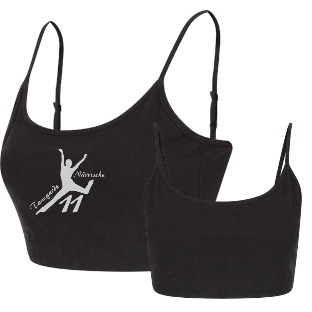 Tanzgarde N11 Cropped Top (Black)