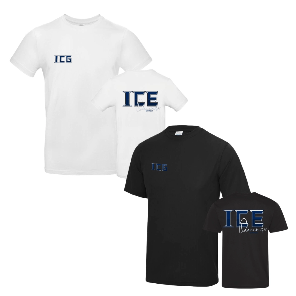 Icequeens T-Shirt (Black / White)