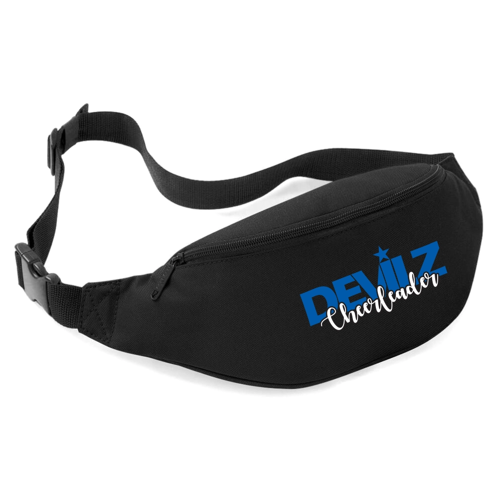Devilz Cheerleader Belt Bag (Black)