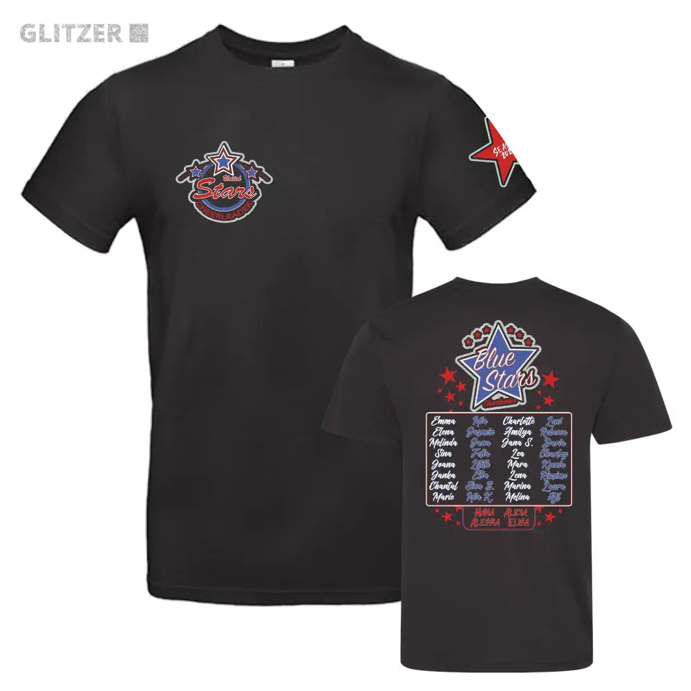 United Stars "Blue Stars" Glitzer Seasonshirt 25/26 (Black)