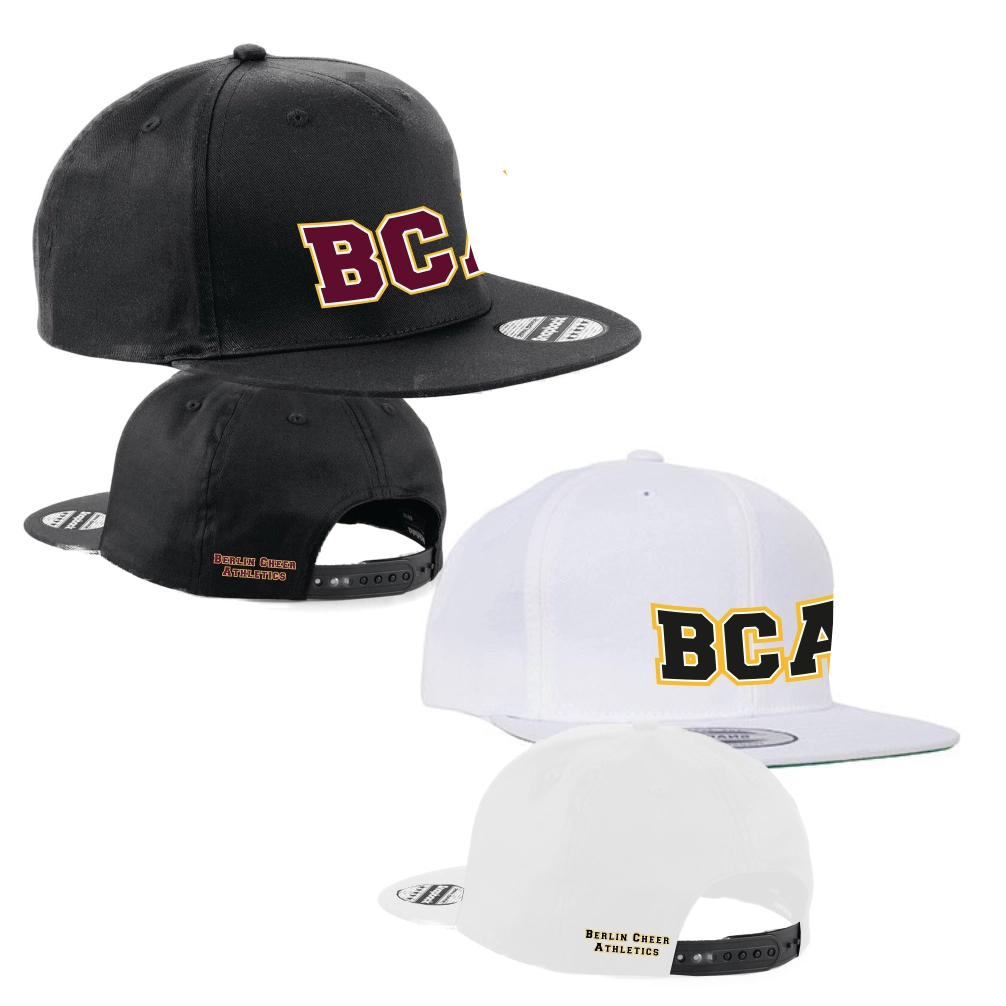 Berlin Cheer Athletics Snapback Kappe (Black/White)