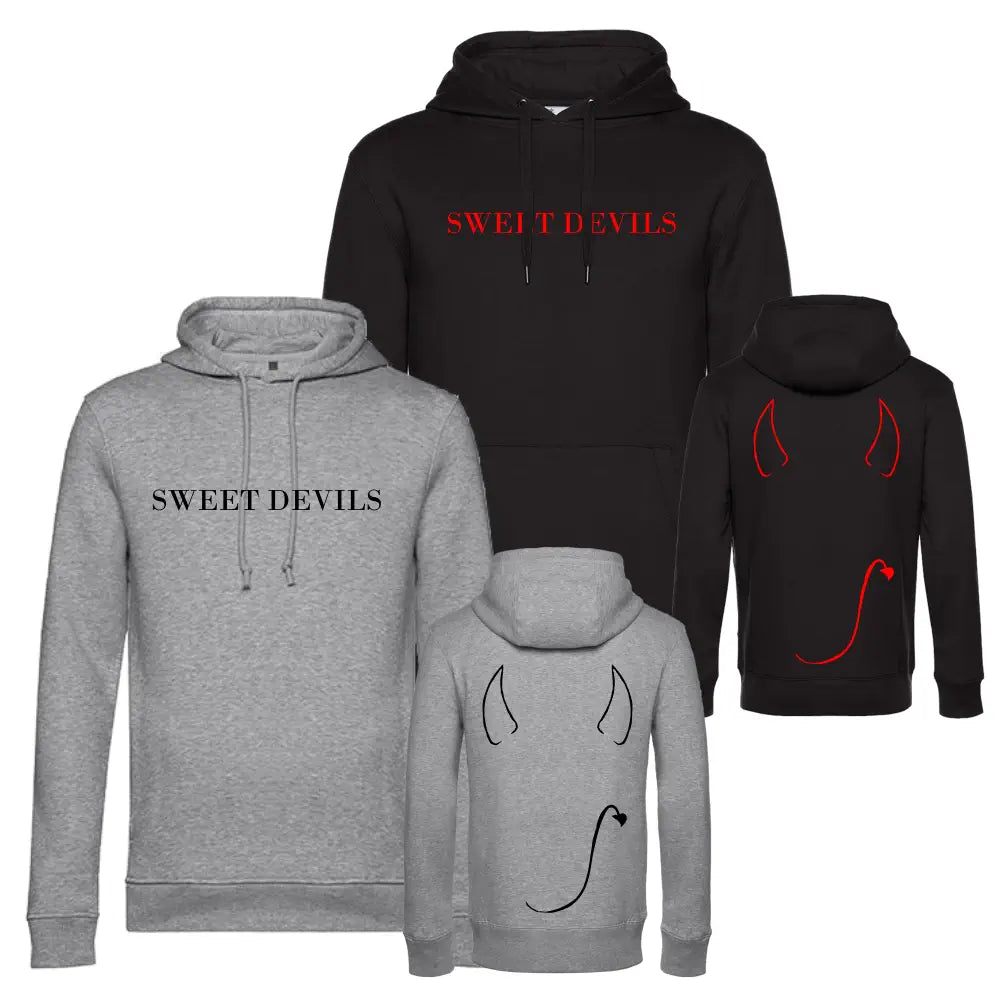 Espérance Esch Hoodie (Deep Black/Heather Grey)