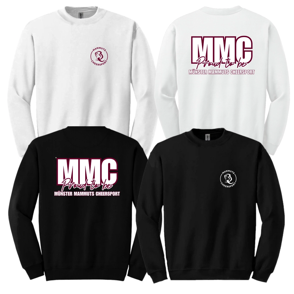 MMC Crewneck Sweatshirt (Black/White)