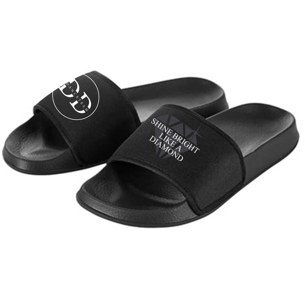 Diamond Danceteam Badelatschen (Black)