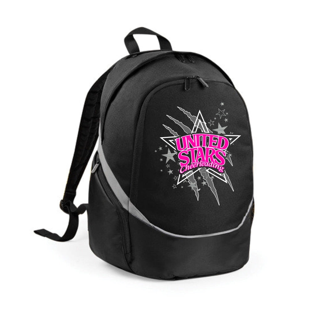 Geschützt: United Stars Rucksack (Black/Grey)