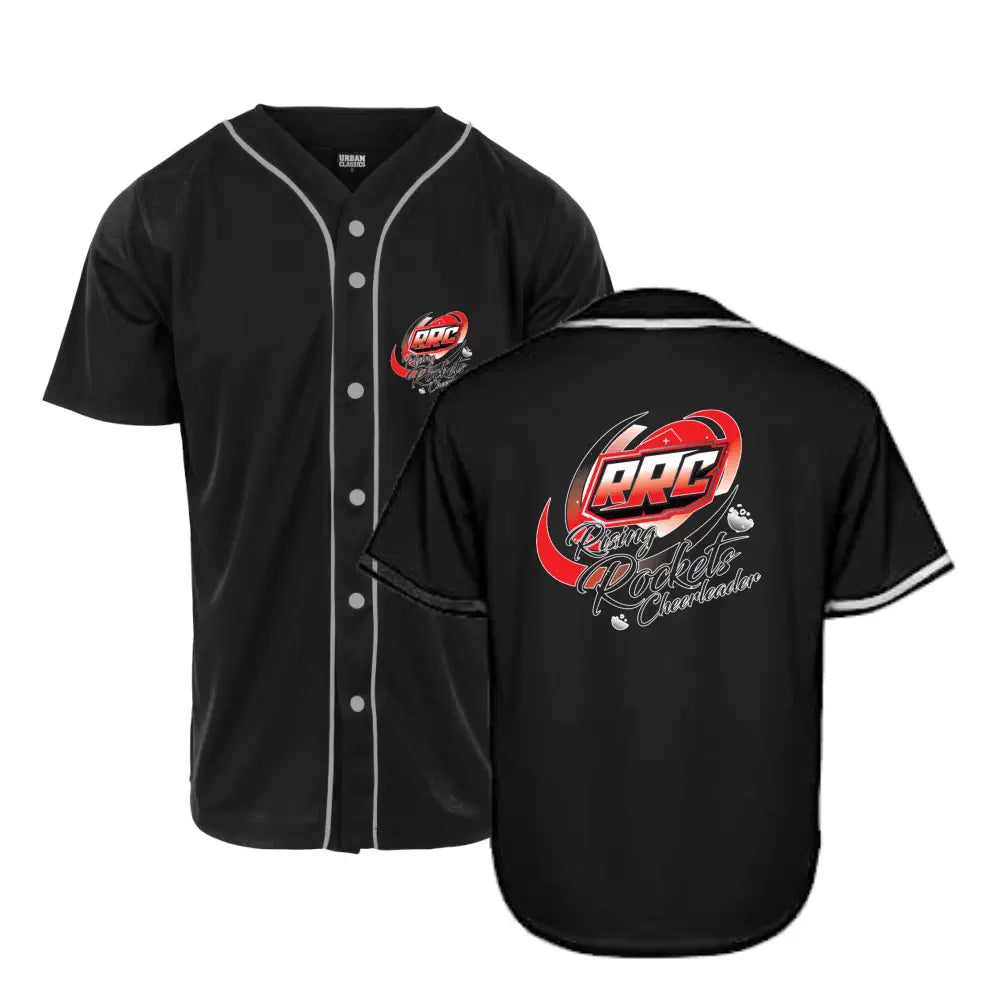 Rising Rockets Cheerleader Jersey (Black)