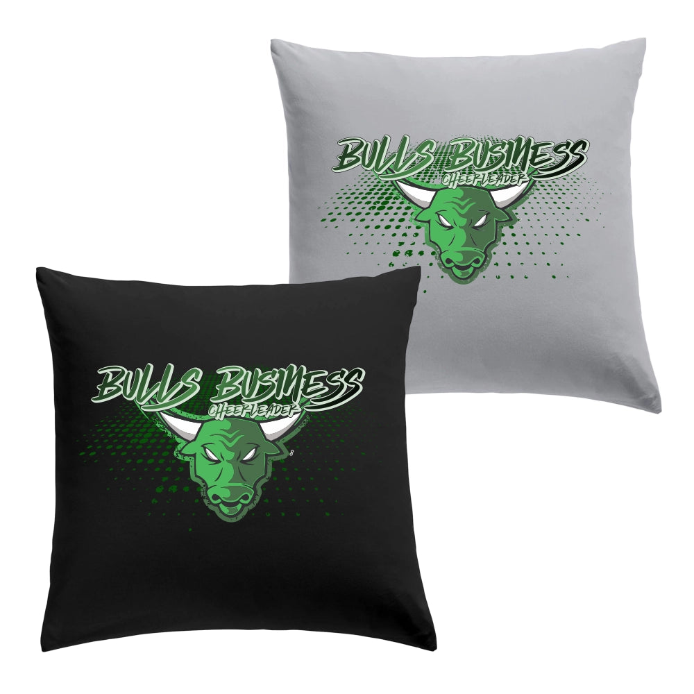 Bulls Business Kissen (White/Black)