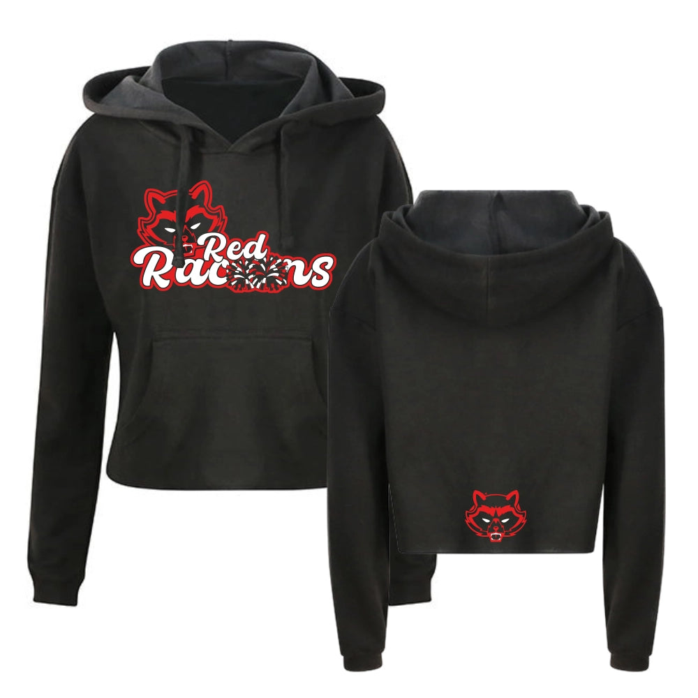Red Racoons Flyerhoodie (Black)