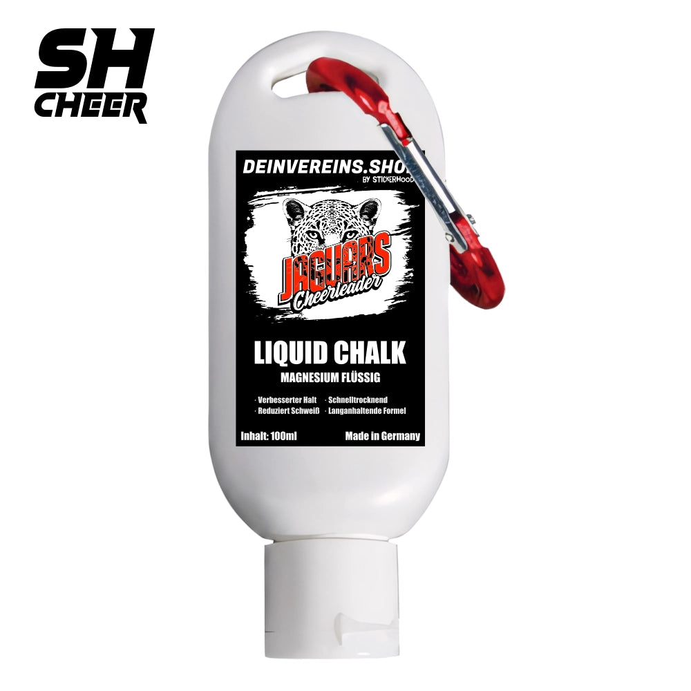 Jaguars Cheerleader SHCheer Liquid Chalk Flüssigkreide 100ml mit Karabiner