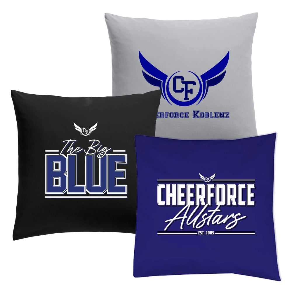 Cheerforce Koblenz Kissen (White/Royal Blue/Black)