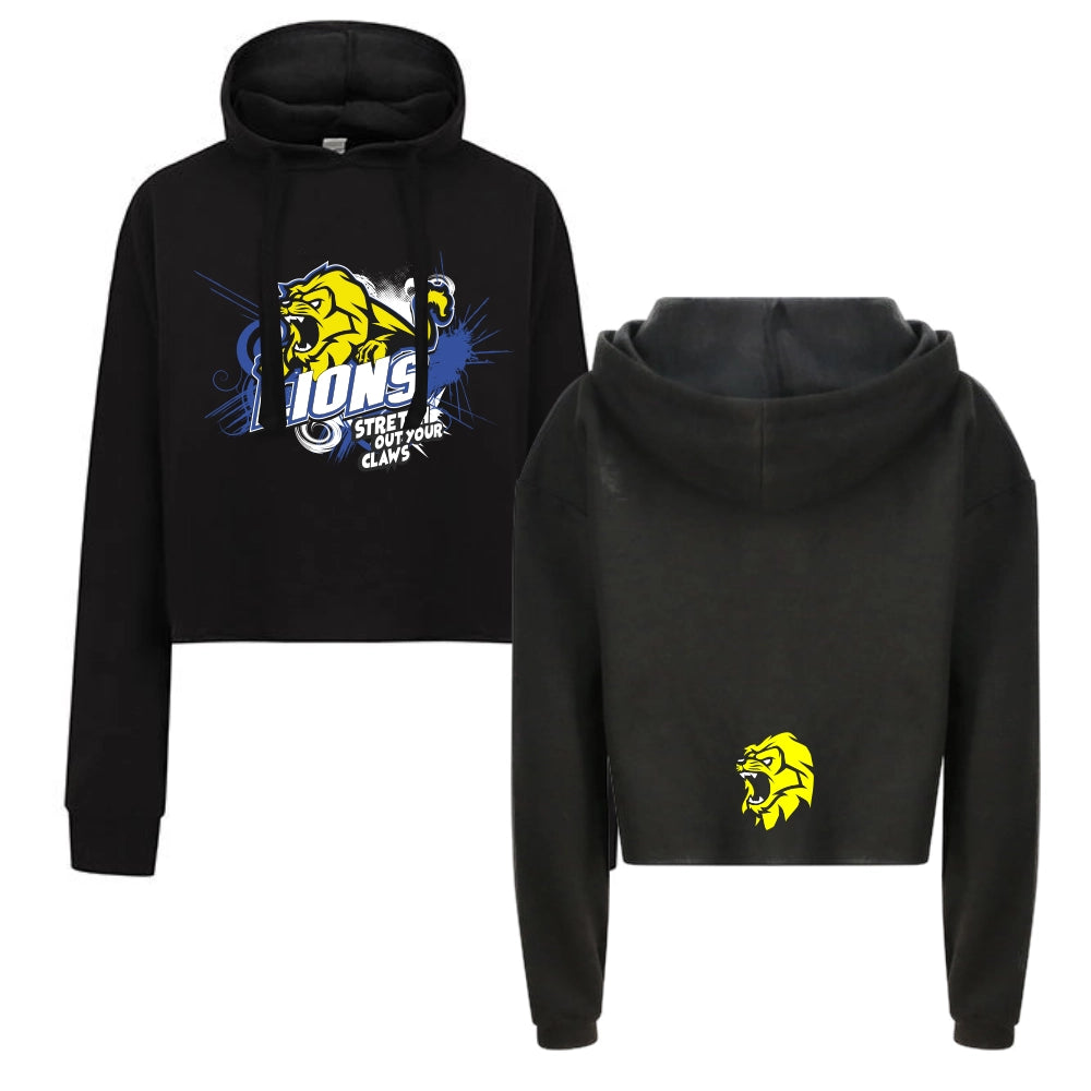 Flyinglions Cheerleader Trainingshoodie “Flyer” (Jet Black)