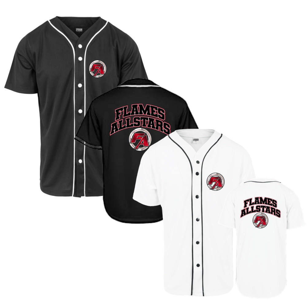Flames Allstars Jersey (Black/White)