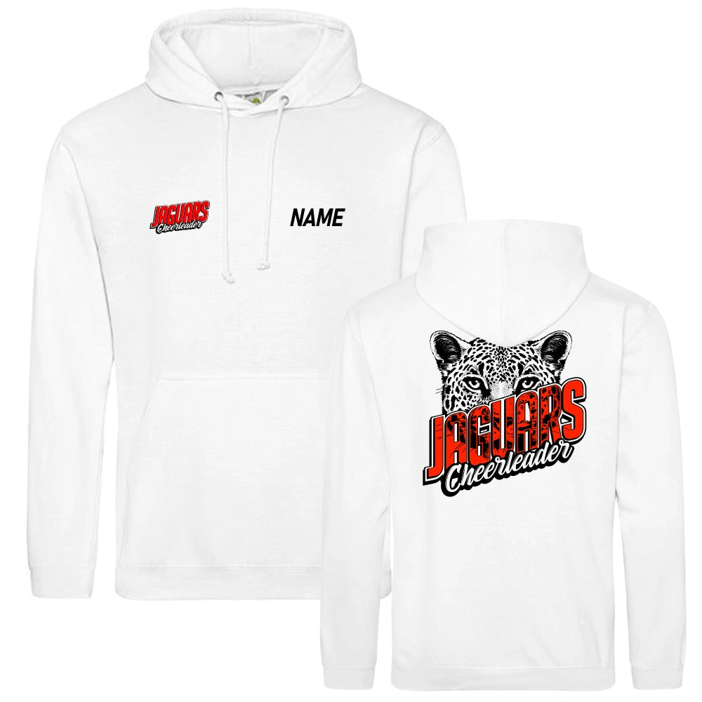 Jaguars Cheerleader Hoodie (White)