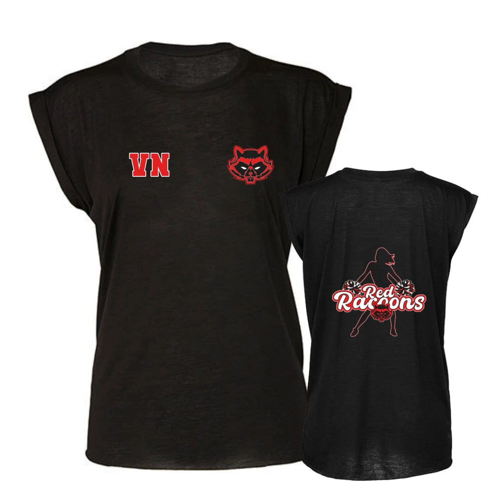 Geschützt: Red Racoons Women’s Muscle Tee (Black)