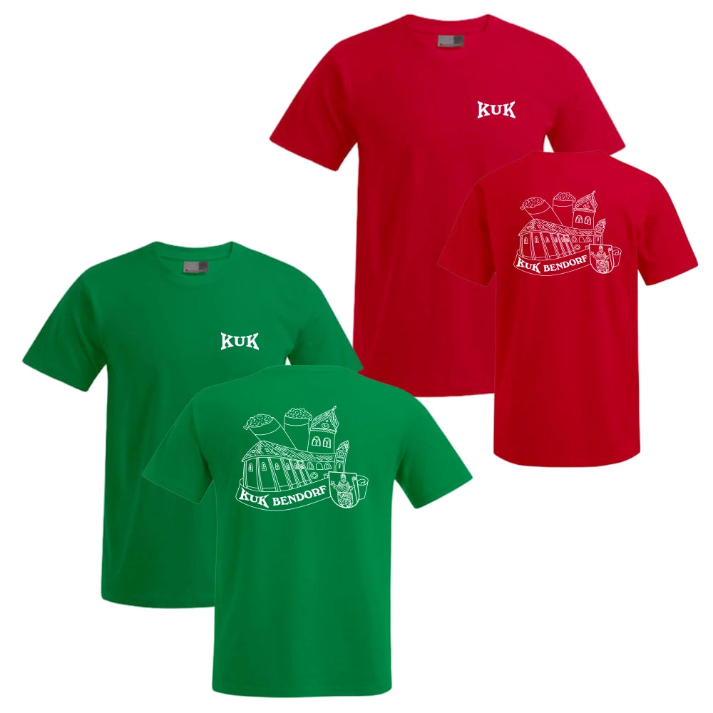 KUK Bendorf Shirt (Fire Red/Kelly Green)