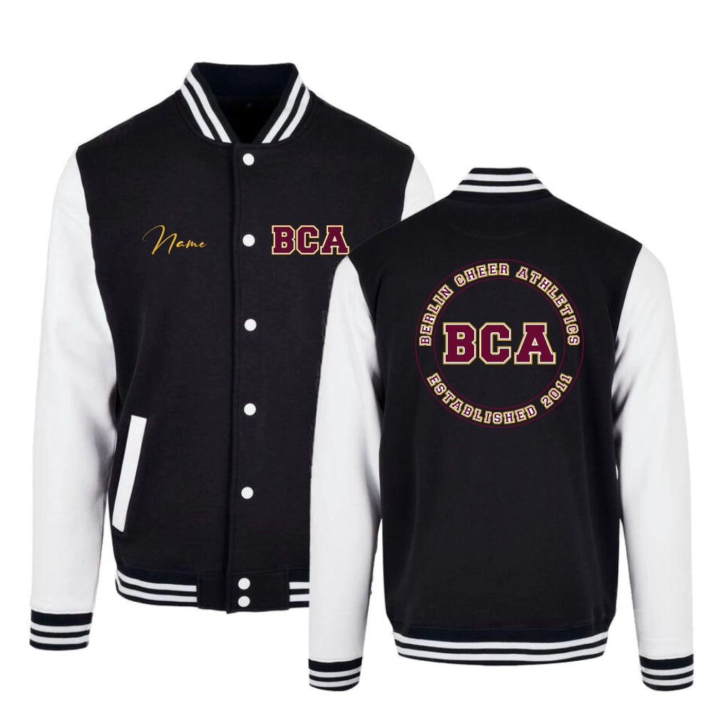 Berlin Cheer Athletics Collegejacke (Black/White)