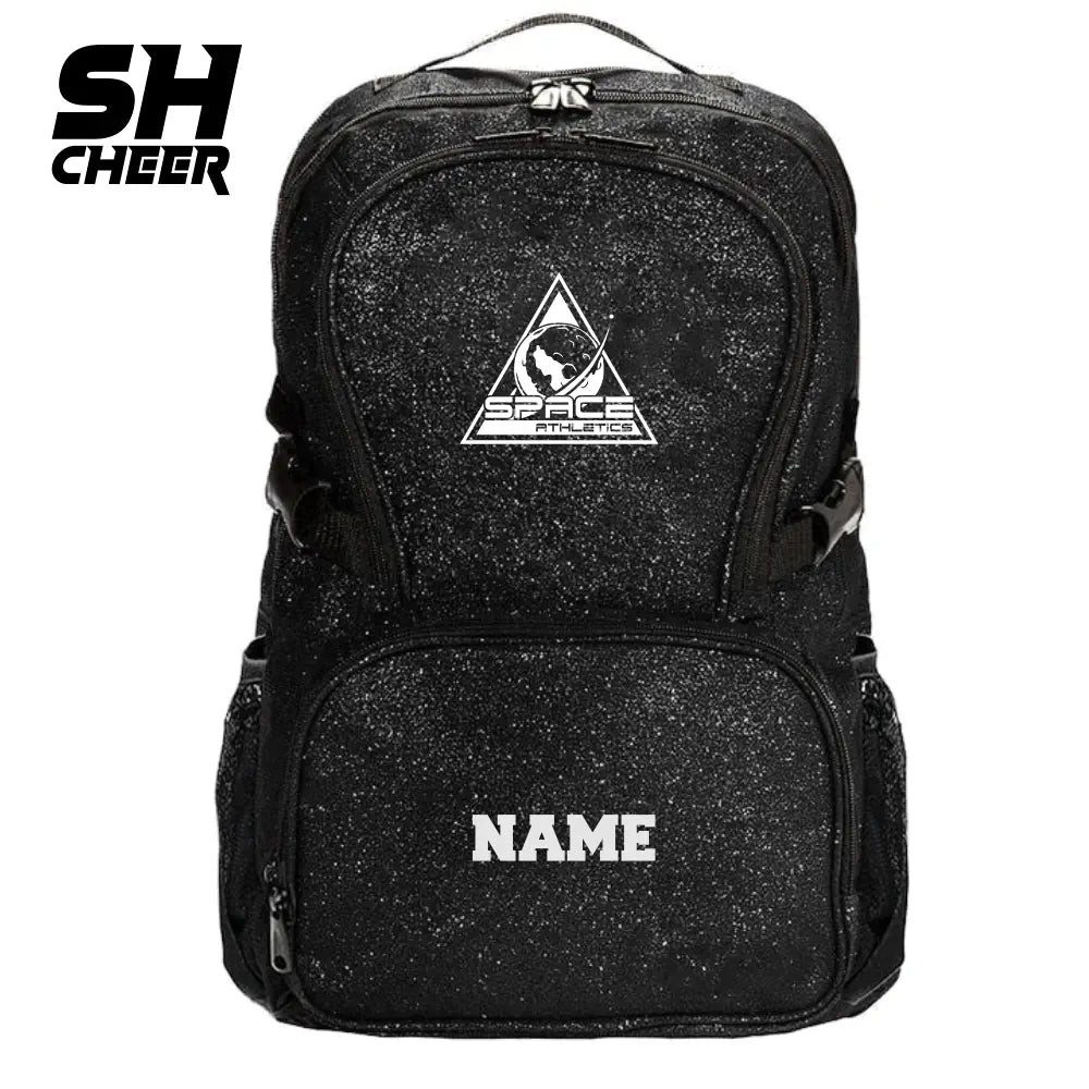 Space Athletics SHCheer Glitter Backpack (Black)