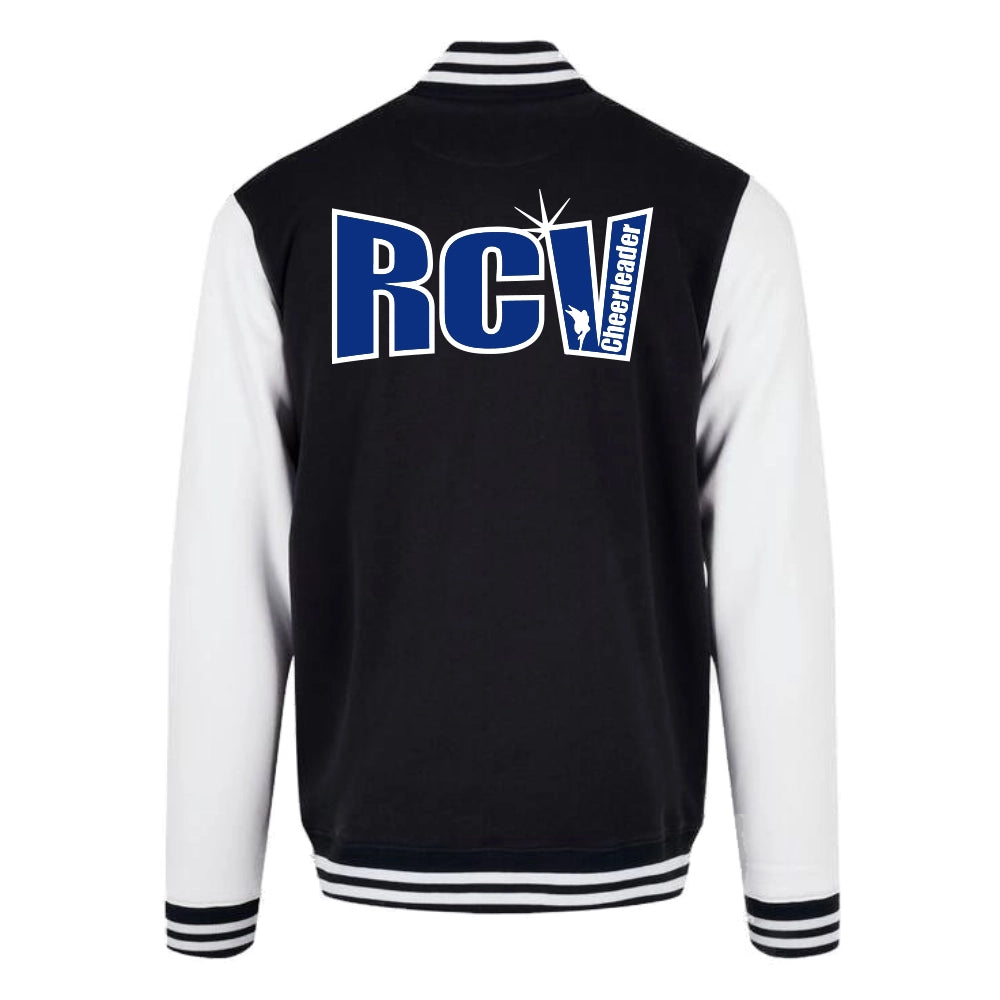 RCV Collegejacke (Black/White)