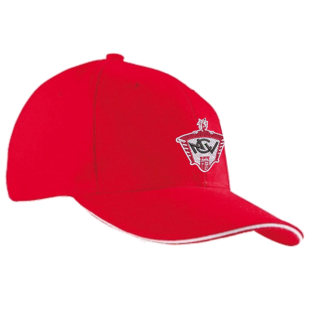 NCV Kappe mit Stick (Red/White)