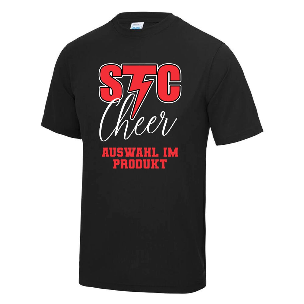 Thunderbolt Cheerleader Fanshirt (Black)