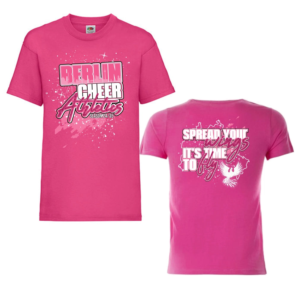 Geschützt: Berlin Cheer Athletics Saisonshirt 24/25 (Fuchsia)
