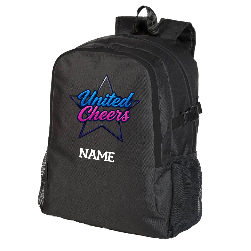 United Cheers Rucksack (Black/Black)