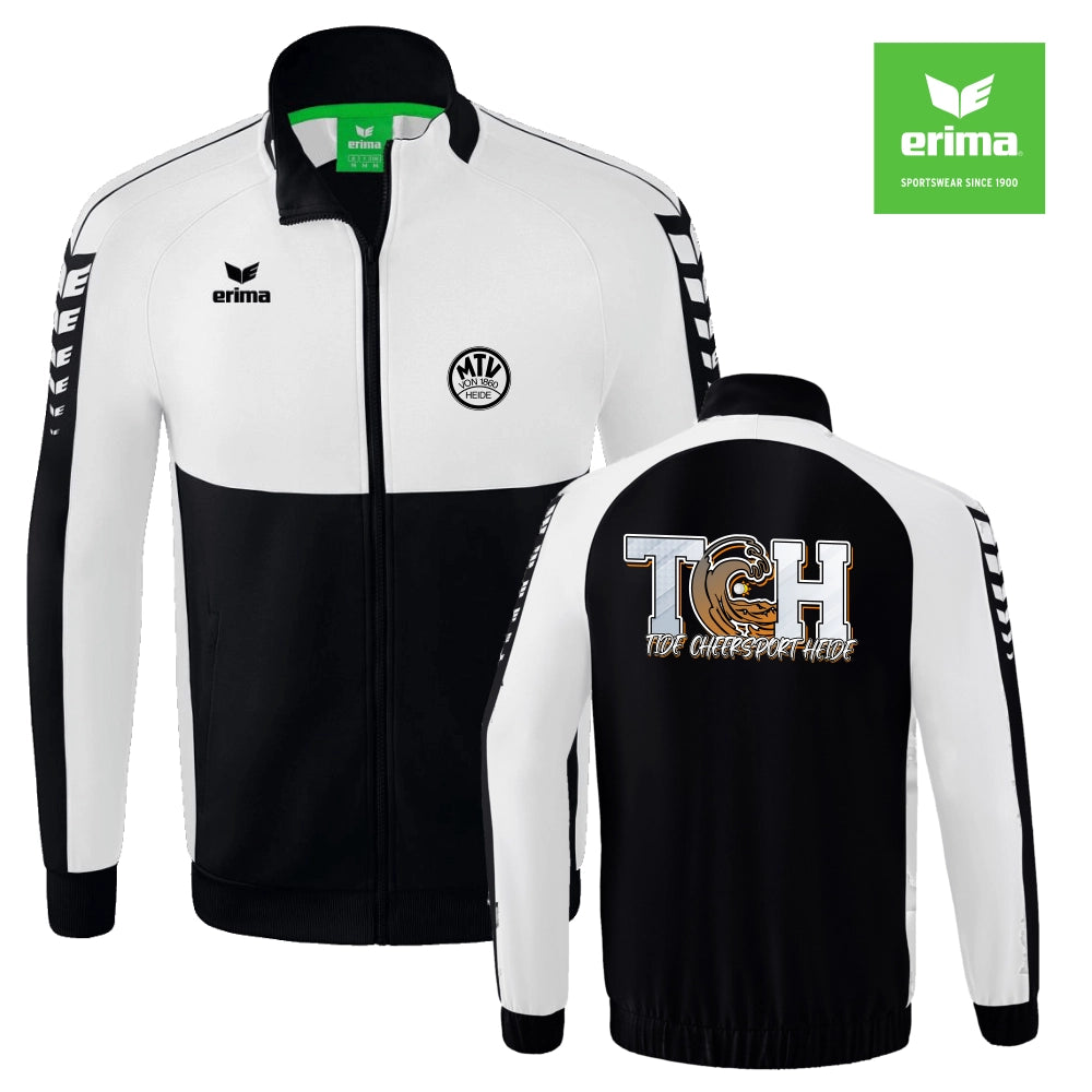 Tide Cheersport Heide Trainingsanzug Jacke Erima (Black)