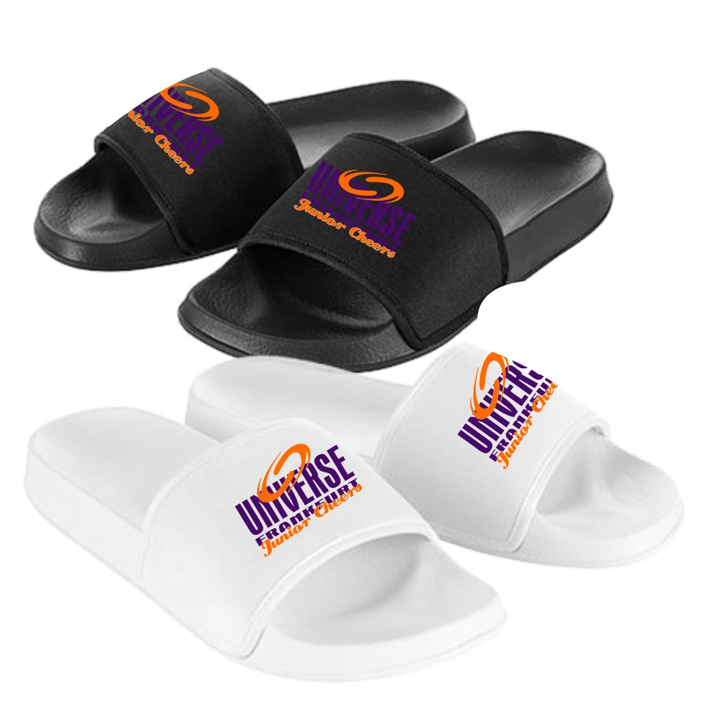 Universe Junior Cheer Badelatschen (Black/White)