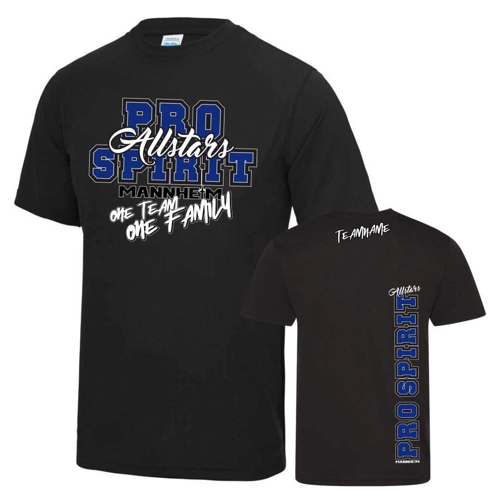 Geschützt: Pro Spirit Allstars Teamshirt (Black)