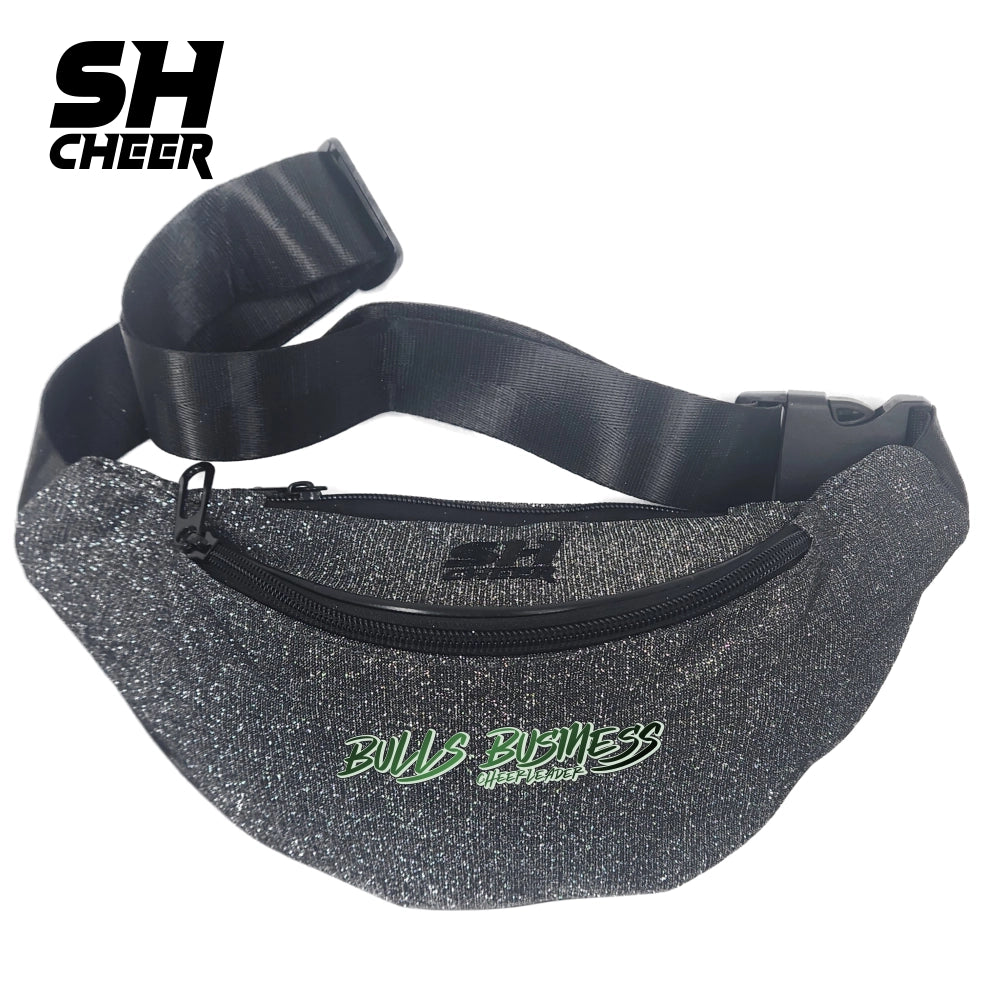 Bulls Business SHCheer Glitzer Belt Bag V2 (Black)