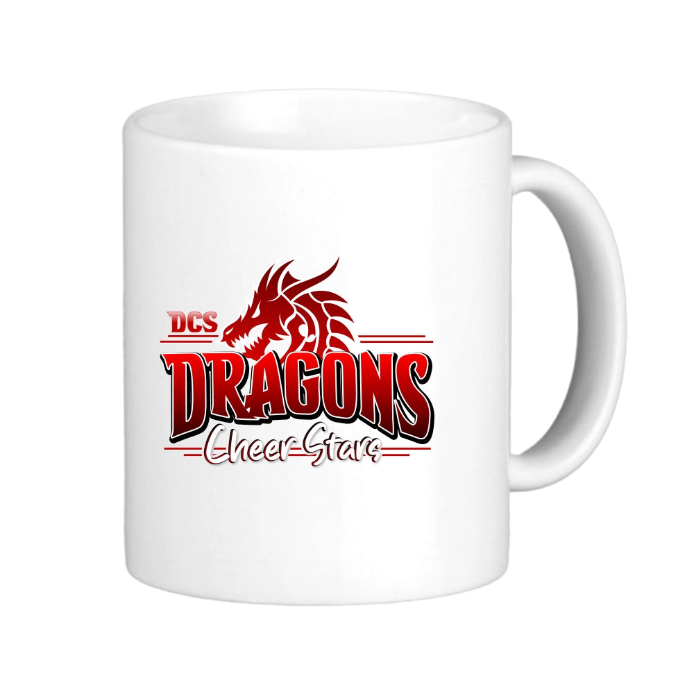 Dragons Cheer Stars Tasse (White)