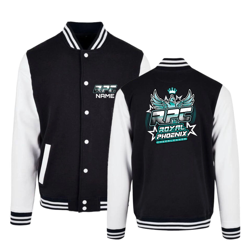 Royal Phoenix Collegejacke (Black/White)