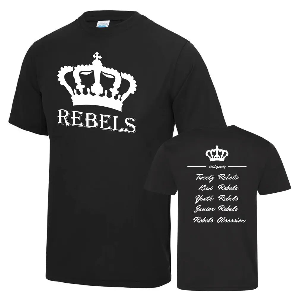 ASV Rebels T-Shirt (Black)