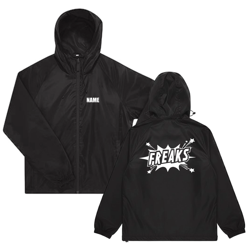 Freaks Cheerleader Regenjacke Windbreaker (Black)